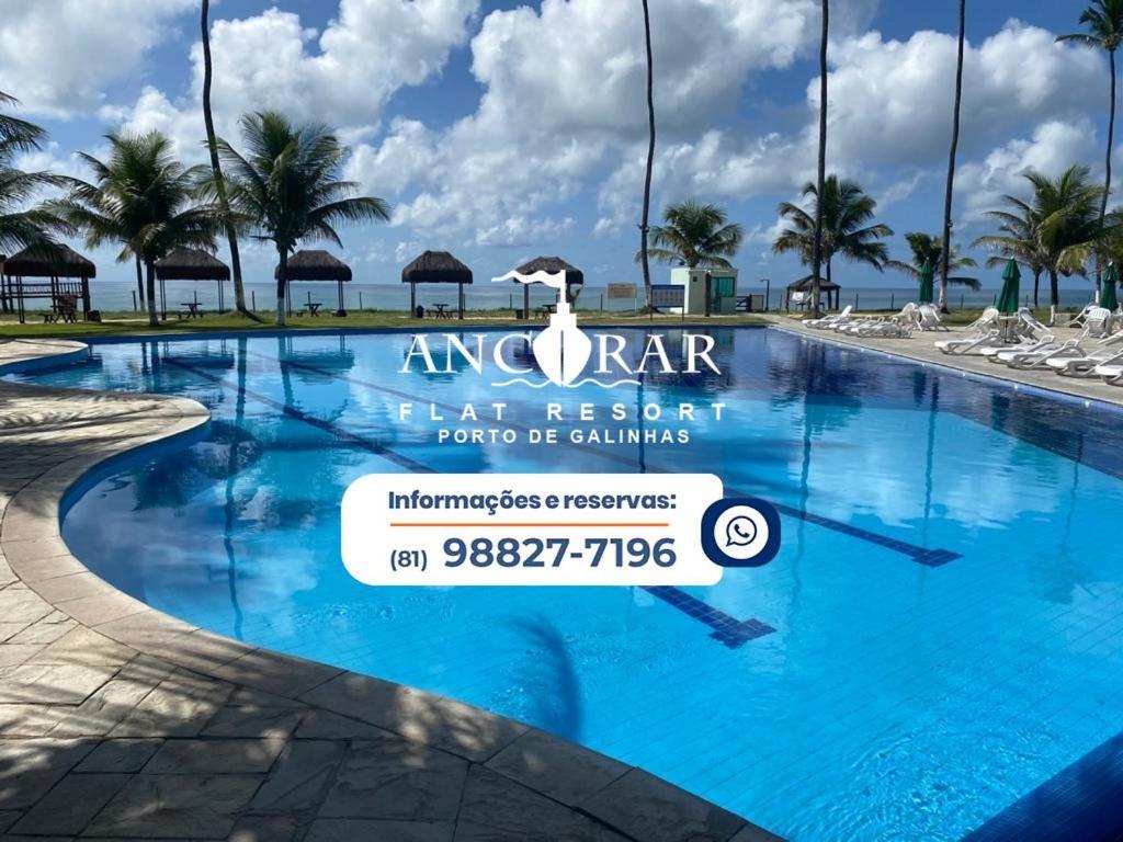 Ancorar Flats Condominio A Beira Mar Порту-де-Галиньяш Экстерьер фото