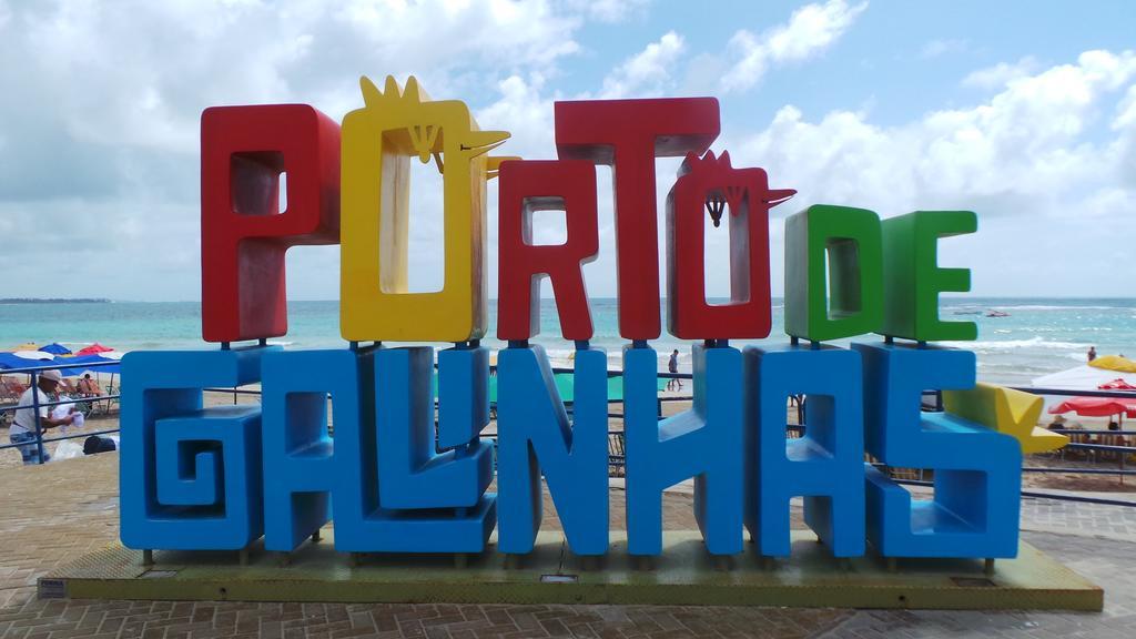 Ancorar Flats Condominio A Beira Mar Порту-де-Галиньяш Экстерьер фото